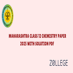 Maharashtra Board Class 12 Chemistry Question Paper 2025 with Solutions ZPYP